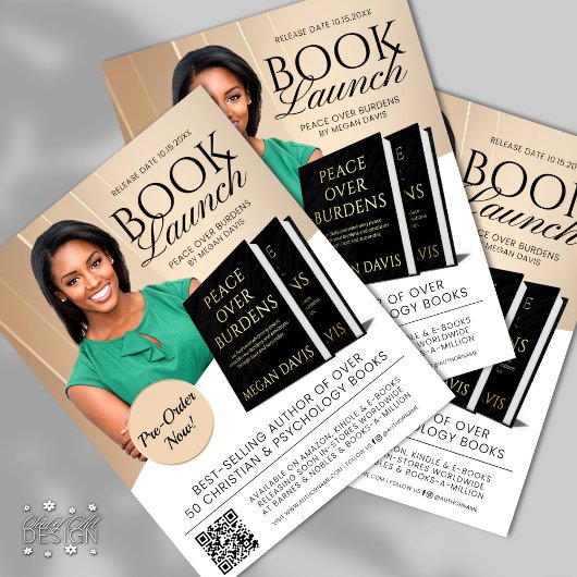 Neutral Brown Book Launch Releaseの広告 チラシ