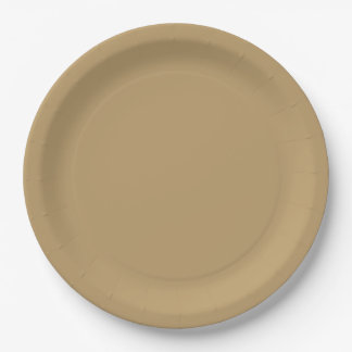 Neutral Brown Paper Plate ペーパープレート