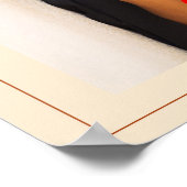 Neutral champagne photo modern Graduate welcome ポスター (角)