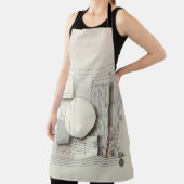 Neutral Circle Grid  エプロン (インサイチュ)