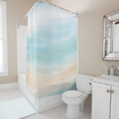 Neutral Coastal Shower Curtain シャワーカーテン (インサイチュ)