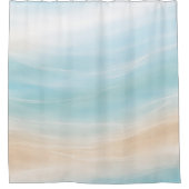 Neutral Coastal Shower Curtain シャワーカーテン (正面)