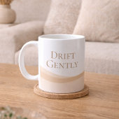 Neutral Dune Lines Classic Mug, 11 oz コーヒーマグカップ