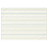Neutral Dusty Blue Striped | Rustic Farmhouse テーブルクロス (正面(横))