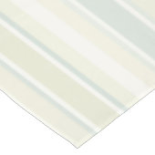 Neutral Dusty Blue Striped | Rustic Farmhouse テーブルクロス (アングル)