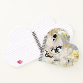 Neutral Elegant Abstract Collage Design ノートブック (内部)