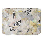 Neutral Elegant Abstract Collage Design バスマット (正面)