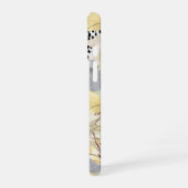 Neutral Elegant Abstract Collage Design iPhone 16ケース (左側面)