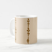 Neutral Farmhouse Botanical Vine Coffee Mug コーヒーマグカップ (正面左)