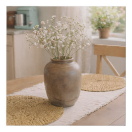 Neutral Farmhouse Faux Wrapped Canvas Print  フェイクキャンバスプリント