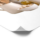  Neutral Farmhouse Kitchen Still Life Frame Ready  ポスター (角)