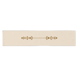 Neutral Farmhouse Rustic Floral Table Runner  ショートテーブルランナー