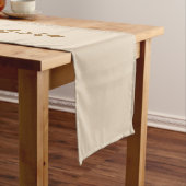 Neutral Farmhouse Rustic Floral Table Runner  ショートテーブルランナー (インサイチュ)