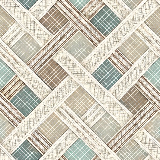 Neutral Geometric Green Napkins Custom Name Chic