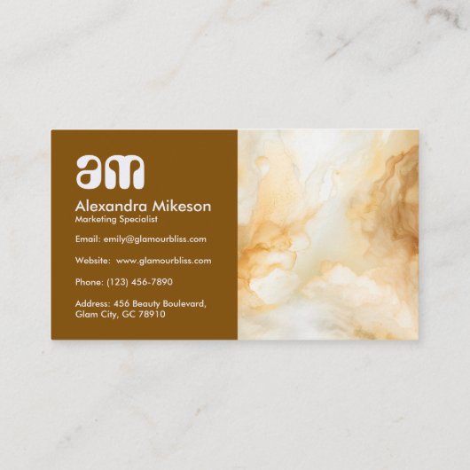 Neutral Gold Professional 名刺 (裏面)