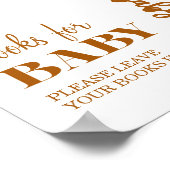 Neutral Gold Teddy Balloon Books for Baby ポスター (角)