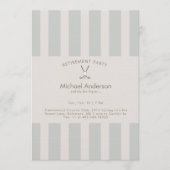 Neutral Golf Retirement Party 招待状 (正面)