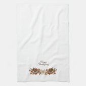Neutral “Happy Thanksgiving” Kitchen Towel  キッチンタオル (縦)