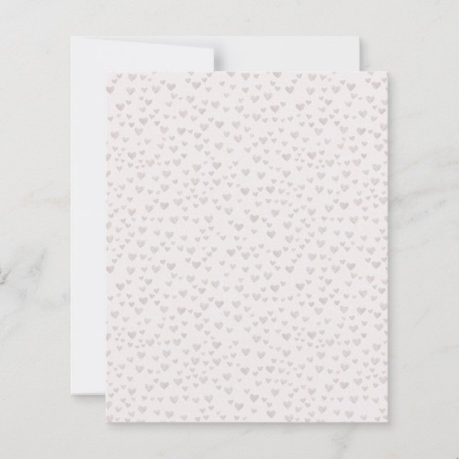 Neutral Heart Pattern Paper Sheet (正面)