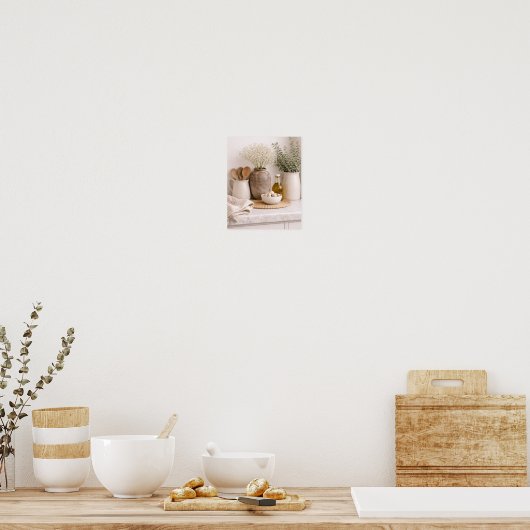 Neutral Kitchen Farmhouse Art Frame Ready  ポスター (キッチン)