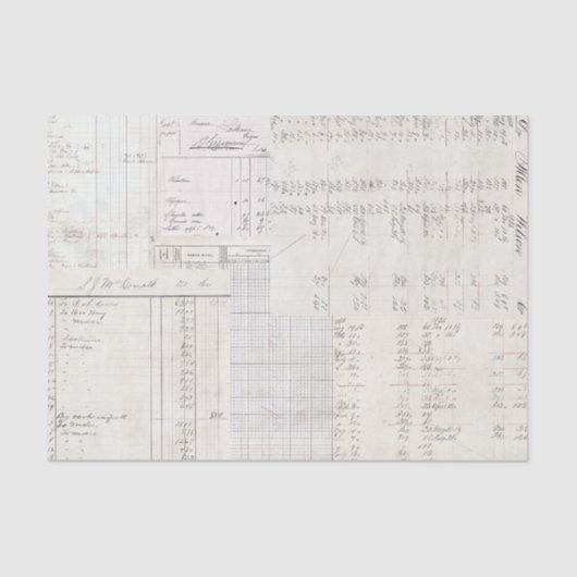 Neutral Ledgers Design 薄葉紙 (正面)