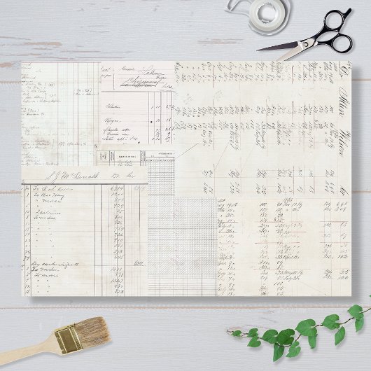 Neutral Ledgers Design 薄葉紙