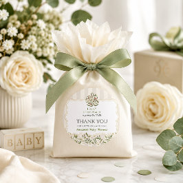 Neutral Lucky Little Player Mahjong Baby Shower ラウンドシール
