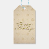 Neutral Luxe Modern Pattern ギフトタグ (正面)