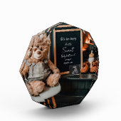 Neutral modern minimal pregnancy announcement gift フォトブロック (左)