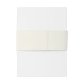 Neutral \ Offwhite Wedding  招待状ベリーバンド (裏面例)