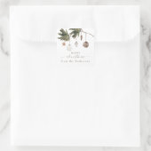Neutral Ornaments Watercolor スクエアシール (バッグ)