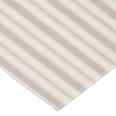 Neutral Rustic Farmhouse Striped Beige & Taupe テーブルクロス (アングル)