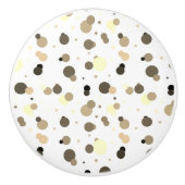 Neutral Splatter Drawer Pulls セラミックノブ (正面)