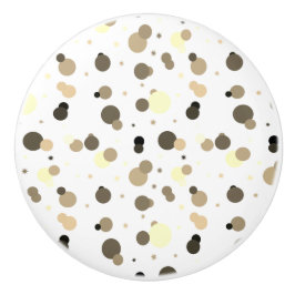 Neutral Splatter Drawer Pulls セラミックノブ