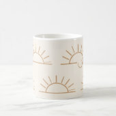 Neutral Sun Mug | Beige Coffee Mug コーヒーマグカップ (中央)