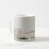 Neutral Venice Canal Sketch Mug コーヒーマグカップ (正面左)