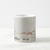 Neutral Venice Canal Sketch Mug コーヒーマグカップ (中央)