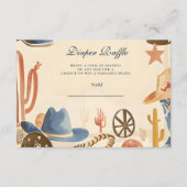 Neutral Western Cowboy Diapper Raffle エンクロージャーカード (正面)
