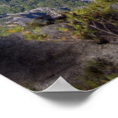 Nevada and Vernal Falls (Poster) ポスター (角)