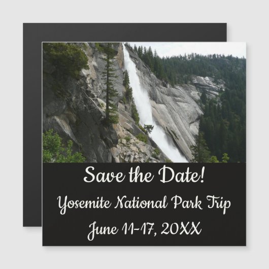 Nevada Falls at Yosemite National Park (正面/裏面)