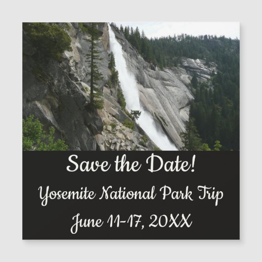 Nevada Falls at Yosemite National Park (正面)