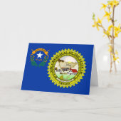 Nevadan Flag & Seal, Flag of Nevada カード (黄色い花)
