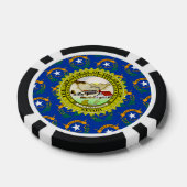 Nevadan Flag & Seal, Nevada ポーカーチップ (シングル)
