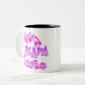 nevaplaytext ツートーンマグカップ (正面左)