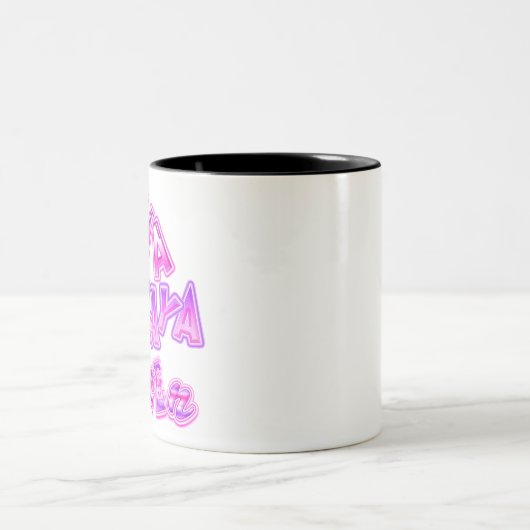 nevaplaytext ツートーンマグカップ (中央)