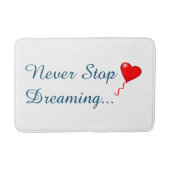 Never ストップ Dreaming Bath Mat バスマット (正面)