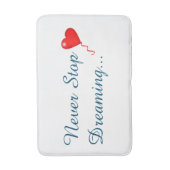 Never ストップ Dreaming Bath Mat バスマット (正面縦)