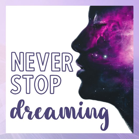 Never ストップ Dreaming Purple感動的さん ウィンドウサイン