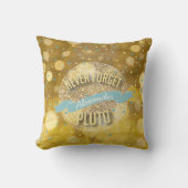 Never パーソナライズされた Plutoバナー クッション (正面)