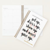 Never 与え Upやる気を起こさせるプランナー プランナー手帳 (ディスプレー)